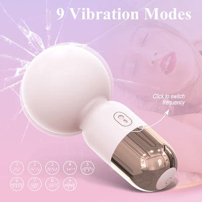 Mini Wand Massager, Waterproof and Rechargeable - YoYoLemon 2